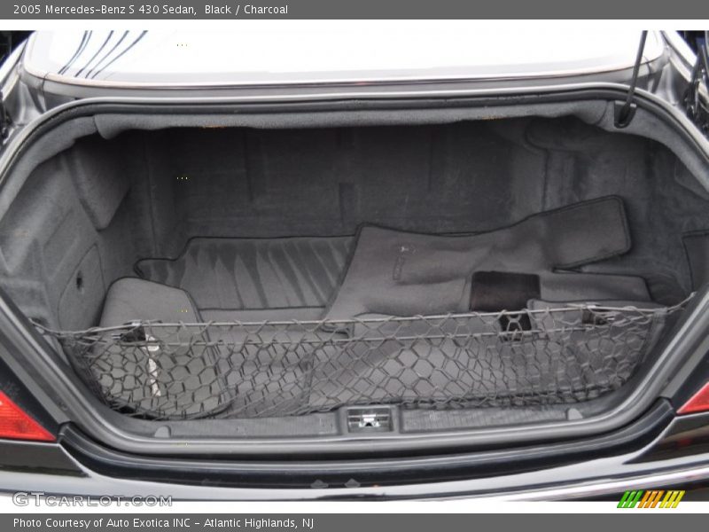  2005 S 430 Sedan Trunk