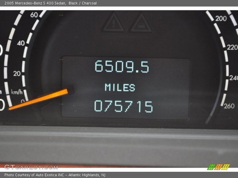 Black / Charcoal 2005 Mercedes-Benz S 430 Sedan