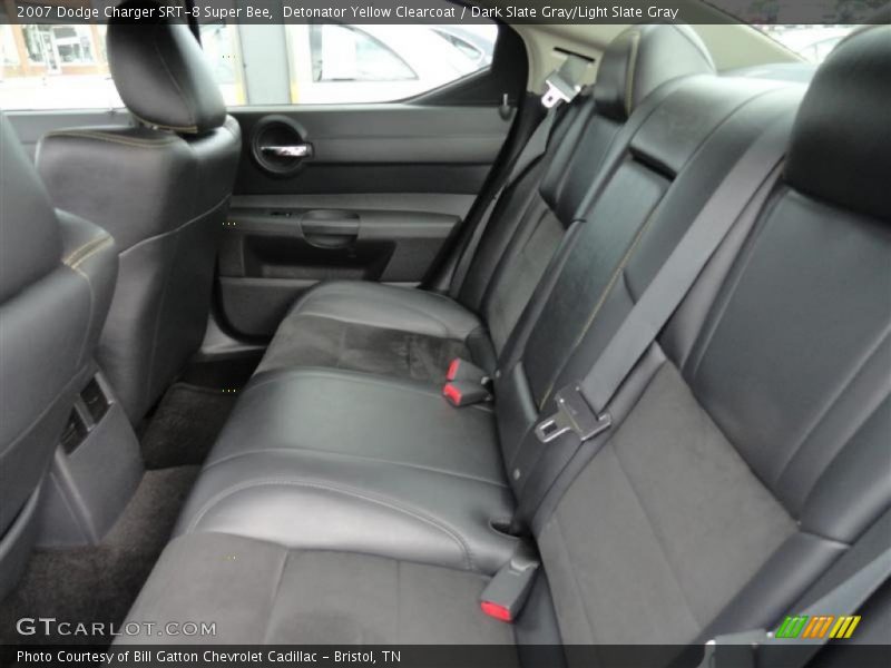 Detonator Yellow Clearcoat / Dark Slate Gray/Light Slate Gray 2007 Dodge Charger SRT-8 Super Bee