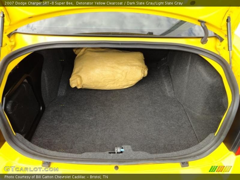 Detonator Yellow Clearcoat / Dark Slate Gray/Light Slate Gray 2007 Dodge Charger SRT-8 Super Bee