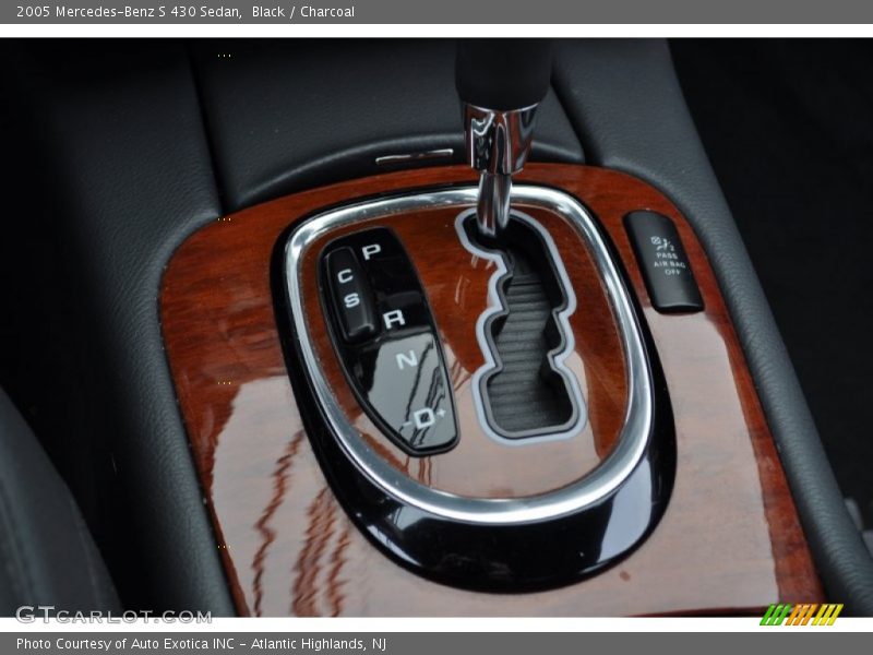  2005 S 430 Sedan 7 Speed Automatic Shifter