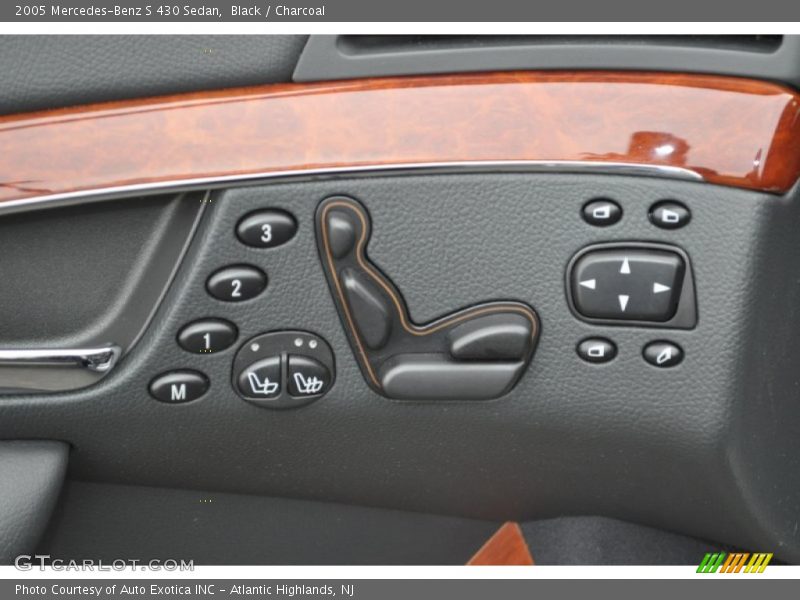 Controls of 2005 S 430 Sedan