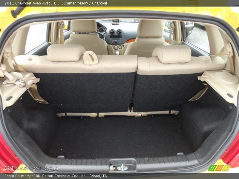 Summer Yellow / Charcoal 2011 Chevrolet Aveo Aveo5 LT