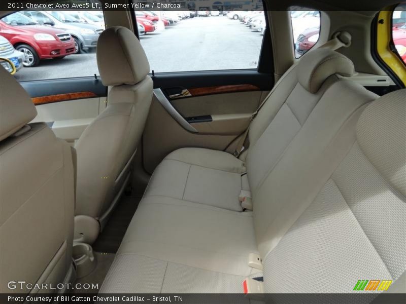 Summer Yellow / Charcoal 2011 Chevrolet Aveo Aveo5 LT