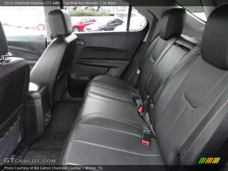 Cardinal Red Metallic / Jet Black 2011 Chevrolet Equinox LTZ AWD