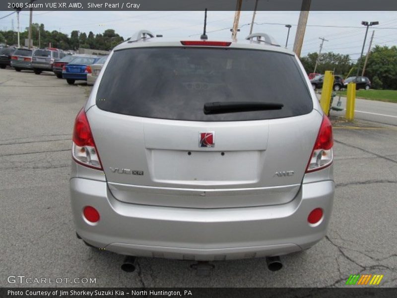 Silver Pearl / Gray 2008 Saturn VUE XR AWD