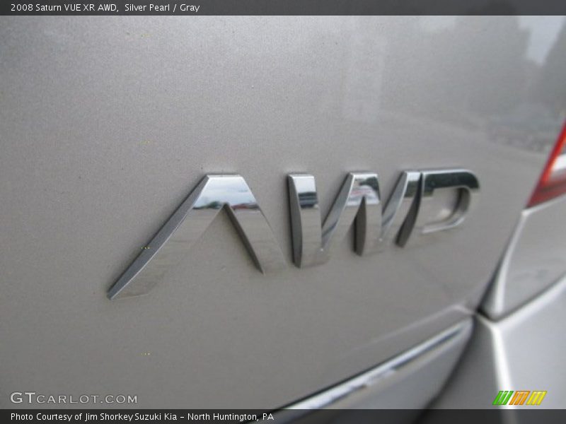 Silver Pearl / Gray 2008 Saturn VUE XR AWD