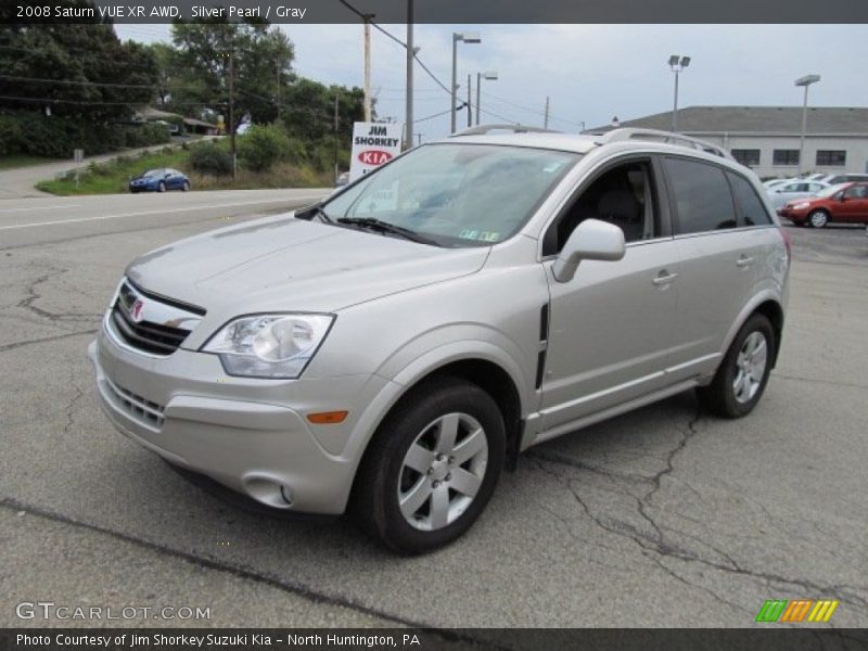 Silver Pearl / Gray 2008 Saturn VUE XR AWD