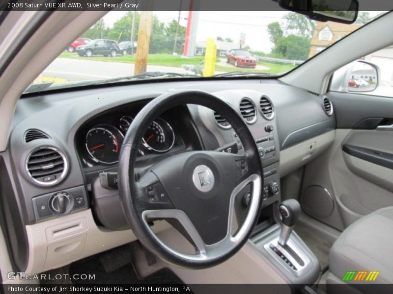 Silver Pearl / Gray 2008 Saturn VUE XR AWD