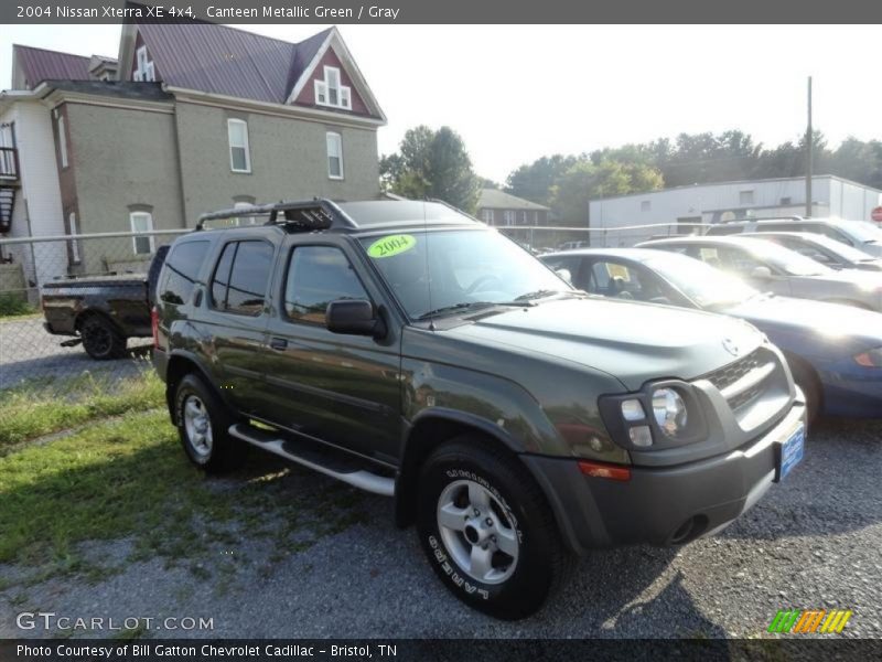 Canteen Metallic Green / Gray 2004 Nissan Xterra XE 4x4