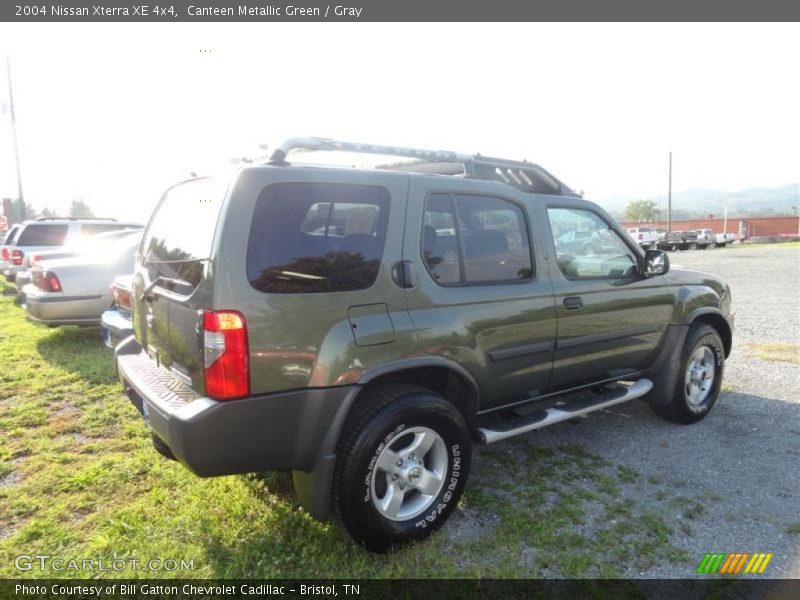 Canteen Metallic Green / Gray 2004 Nissan Xterra XE 4x4