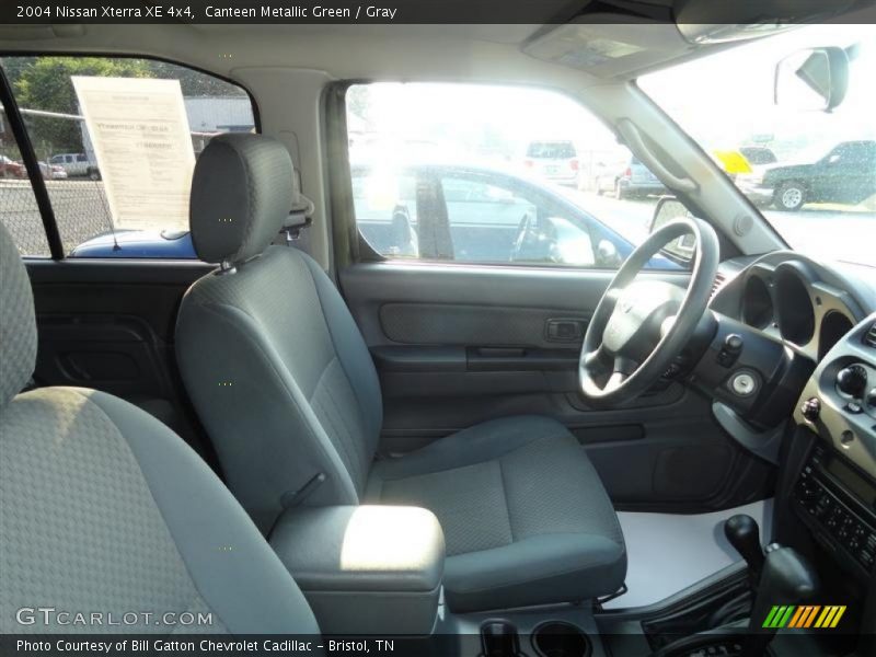 Canteen Metallic Green / Gray 2004 Nissan Xterra XE 4x4