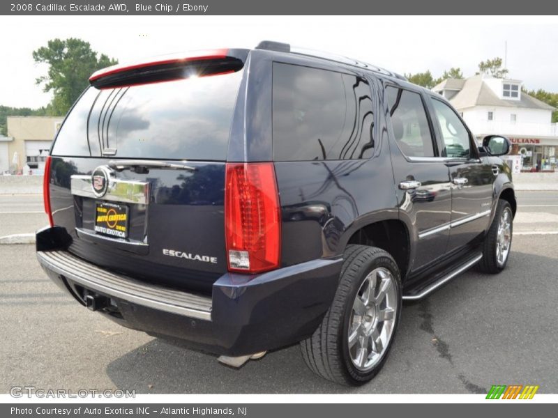 Blue Chip / Ebony 2008 Cadillac Escalade AWD