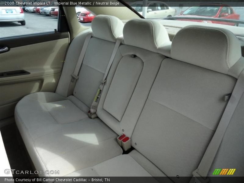Imperial Blue Metallic / Neutral Beige 2008 Chevrolet Impala LT