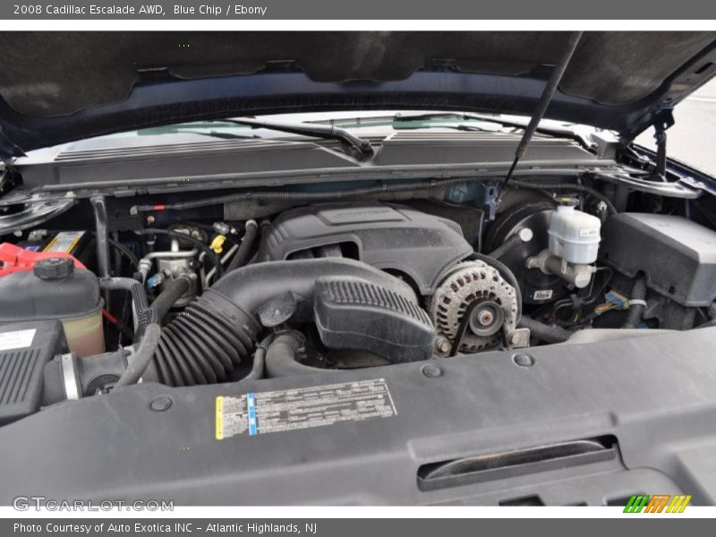 Blue Chip / Ebony 2008 Cadillac Escalade AWD
