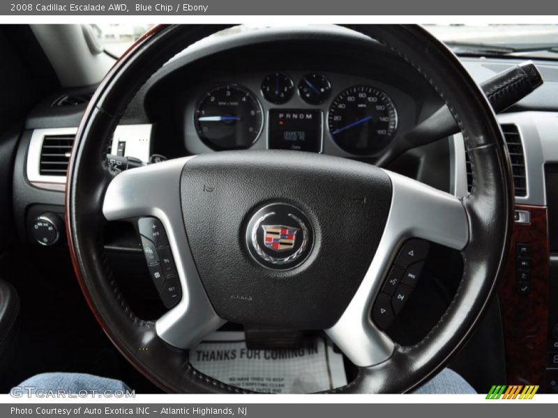 Blue Chip / Ebony 2008 Cadillac Escalade AWD
