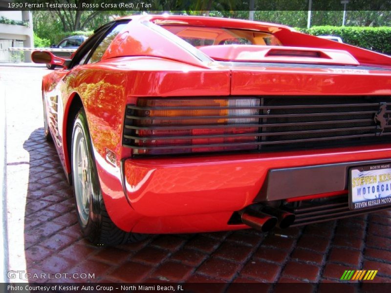 Rosso Corsa (Red) / Tan 1990 Ferrari Testarossa