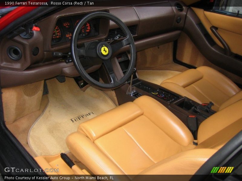 Tan Interior - 1990 Testarossa  