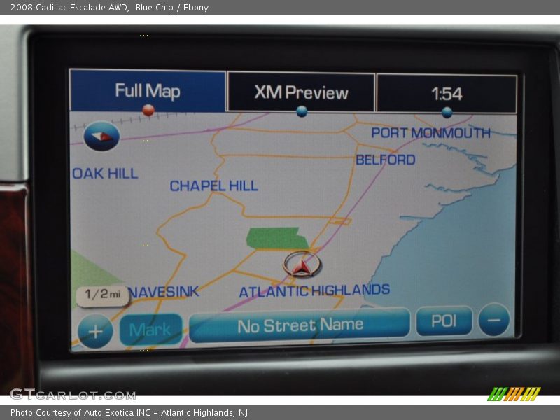 Blue Chip / Ebony 2008 Cadillac Escalade AWD