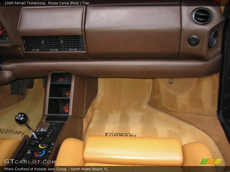 Rosso Corsa (Red) / Tan 1990 Ferrari Testarossa