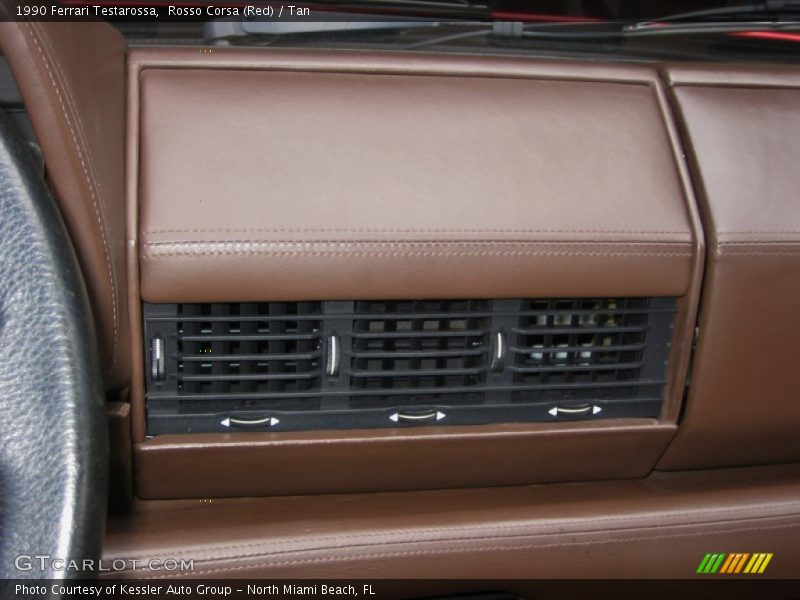 Rosso Corsa (Red) / Tan 1990 Ferrari Testarossa