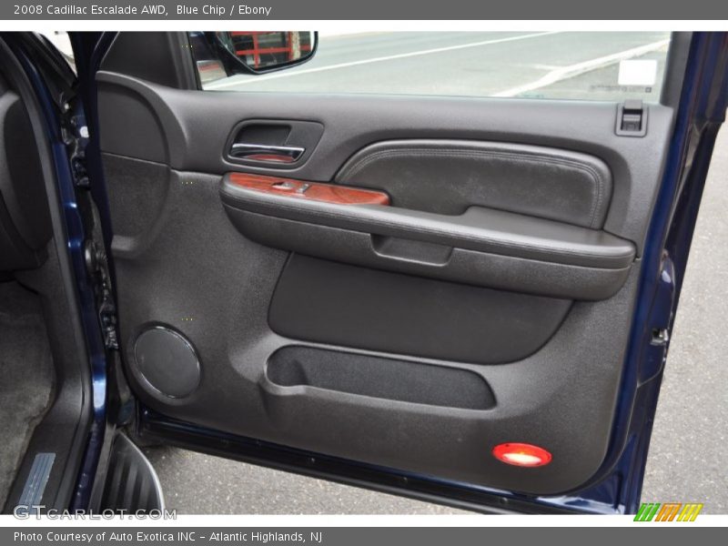 Blue Chip / Ebony 2008 Cadillac Escalade AWD