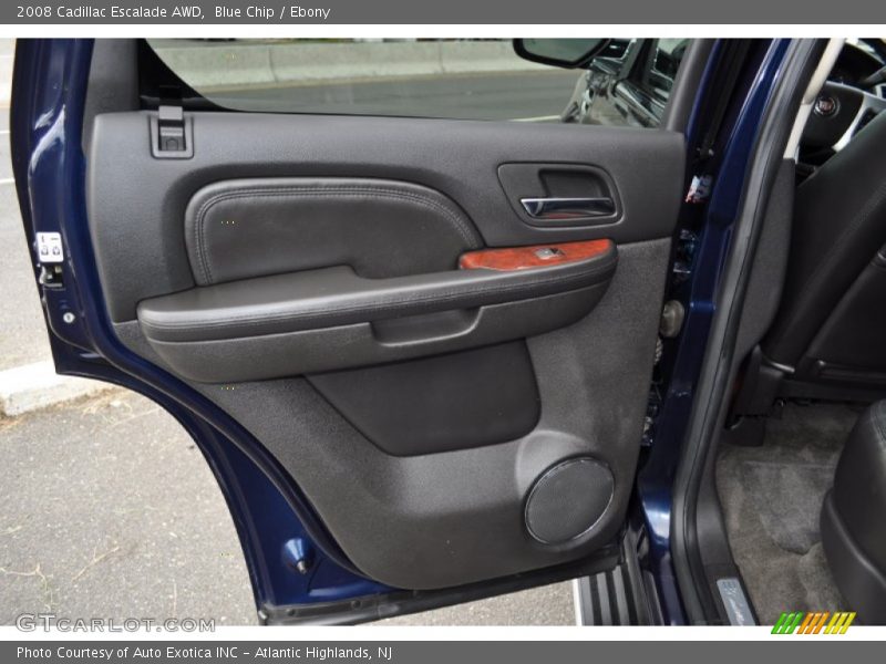 Blue Chip / Ebony 2008 Cadillac Escalade AWD