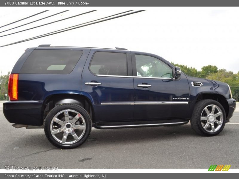 Blue Chip / Ebony 2008 Cadillac Escalade AWD
