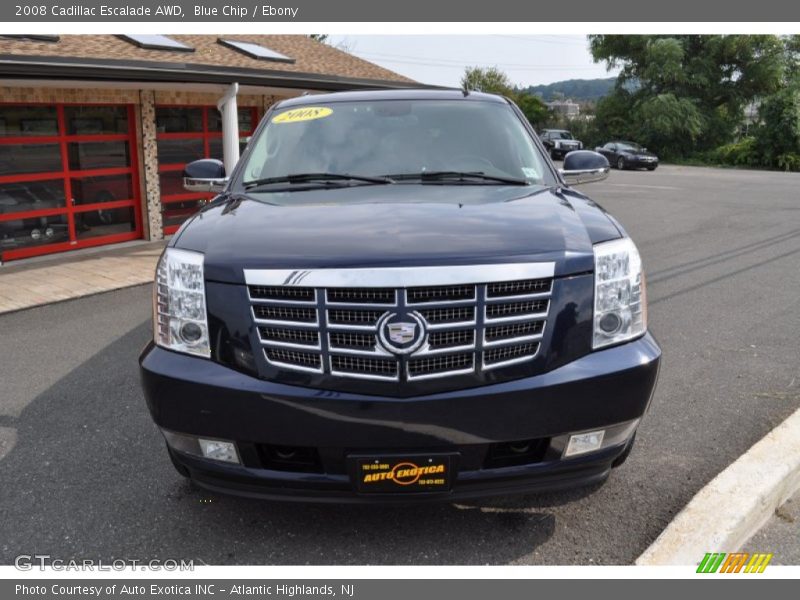 Blue Chip / Ebony 2008 Cadillac Escalade AWD