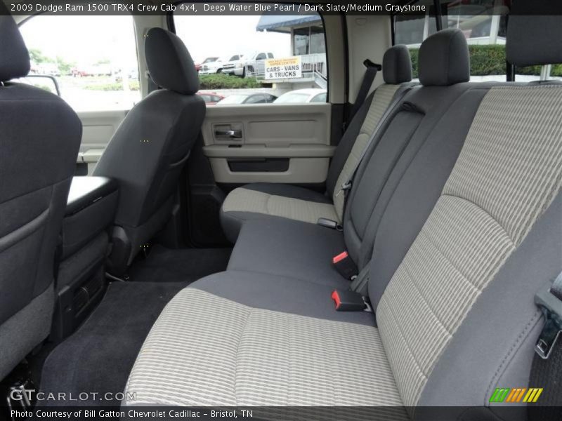 Deep Water Blue Pearl / Dark Slate/Medium Graystone 2009 Dodge Ram 1500 TRX4 Crew Cab 4x4