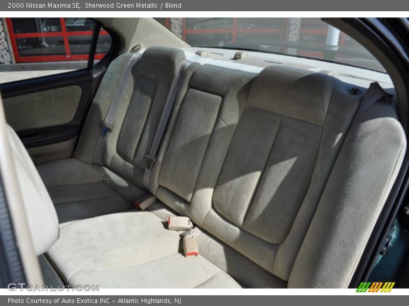 Sherwood Green Metallic / Blond 2000 Nissan Maxima SE