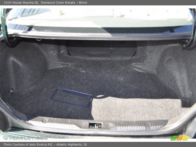 Sherwood Green Metallic / Blond 2000 Nissan Maxima SE