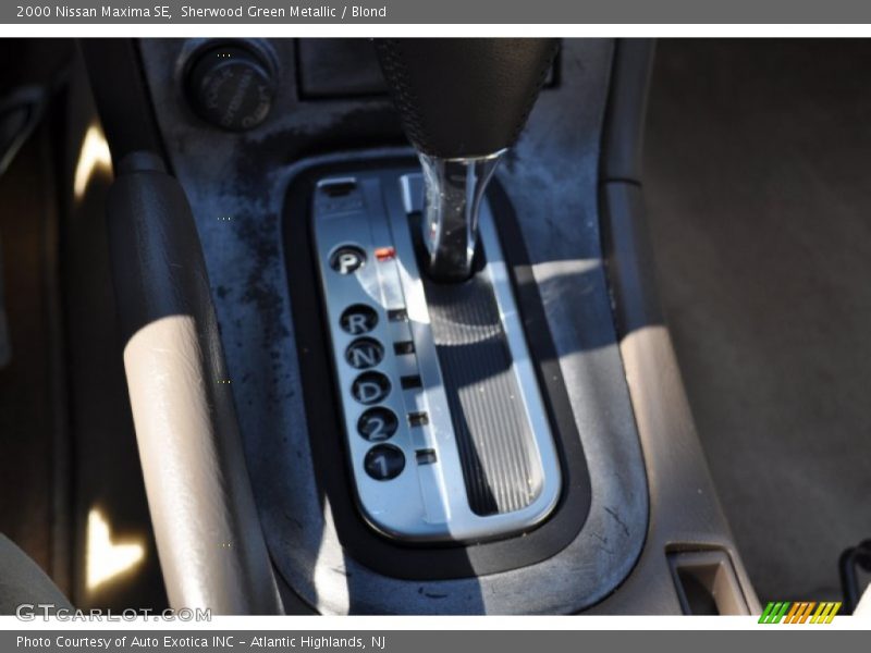 Sherwood Green Metallic / Blond 2000 Nissan Maxima SE