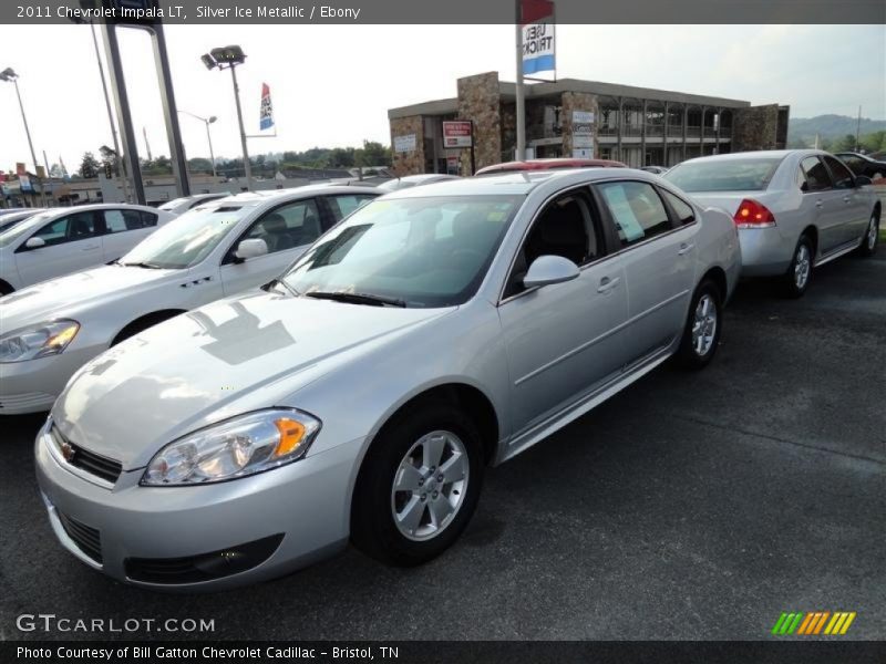 Silver Ice Metallic / Ebony 2011 Chevrolet Impala LT