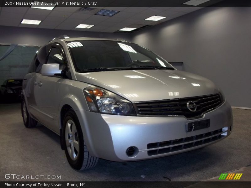 Silver Mist Metallic / Gray 2007 Nissan Quest 3.5