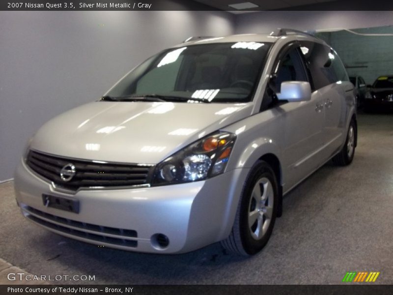 Silver Mist Metallic / Gray 2007 Nissan Quest 3.5