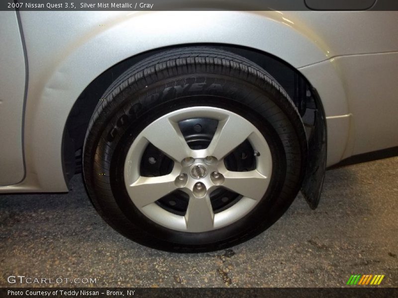 Silver Mist Metallic / Gray 2007 Nissan Quest 3.5