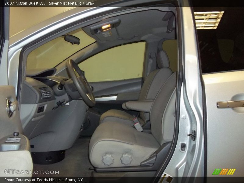 Silver Mist Metallic / Gray 2007 Nissan Quest 3.5