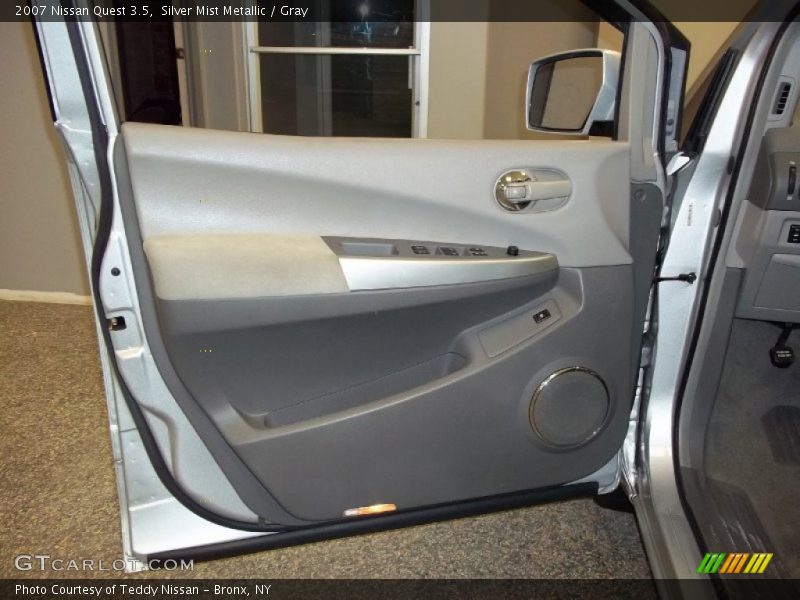 Silver Mist Metallic / Gray 2007 Nissan Quest 3.5
