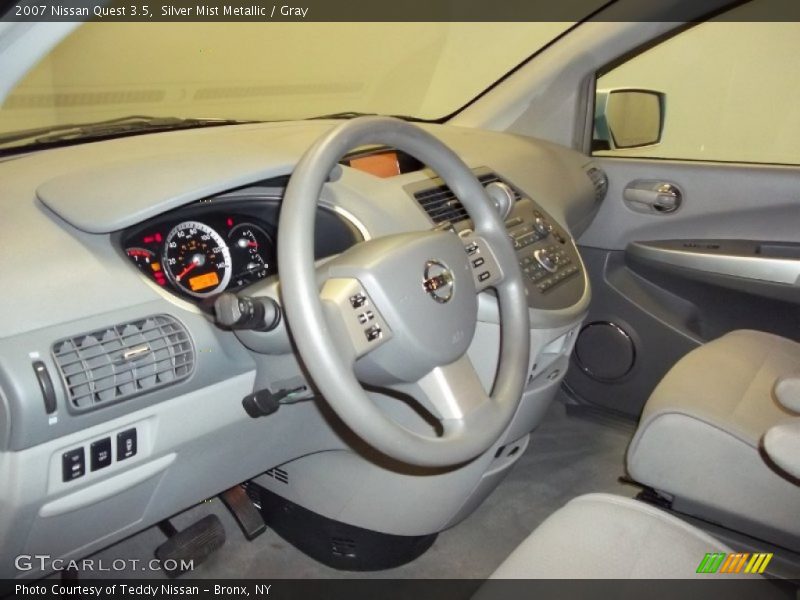Silver Mist Metallic / Gray 2007 Nissan Quest 3.5