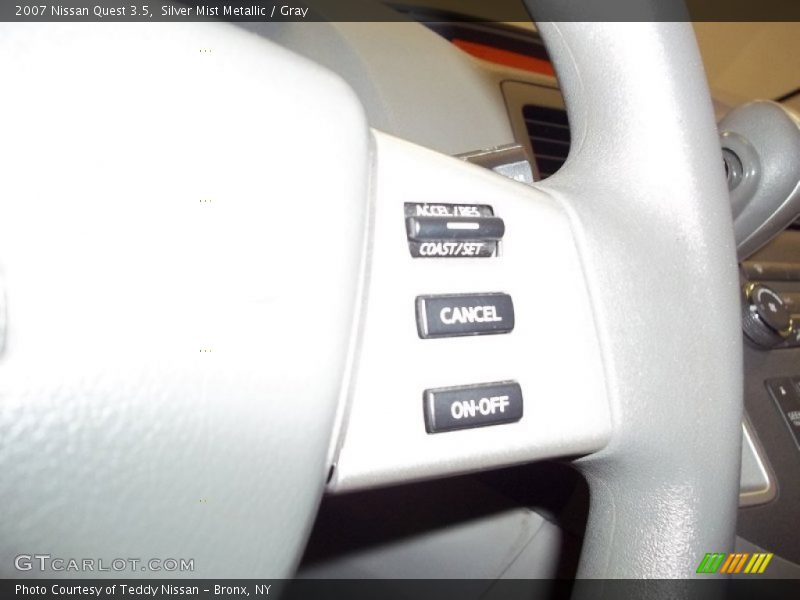 Silver Mist Metallic / Gray 2007 Nissan Quest 3.5