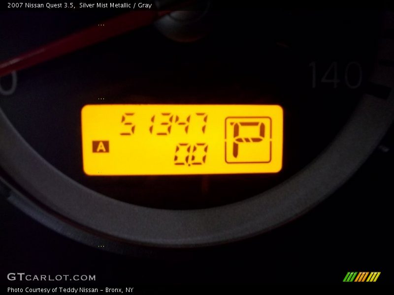 Silver Mist Metallic / Gray 2007 Nissan Quest 3.5