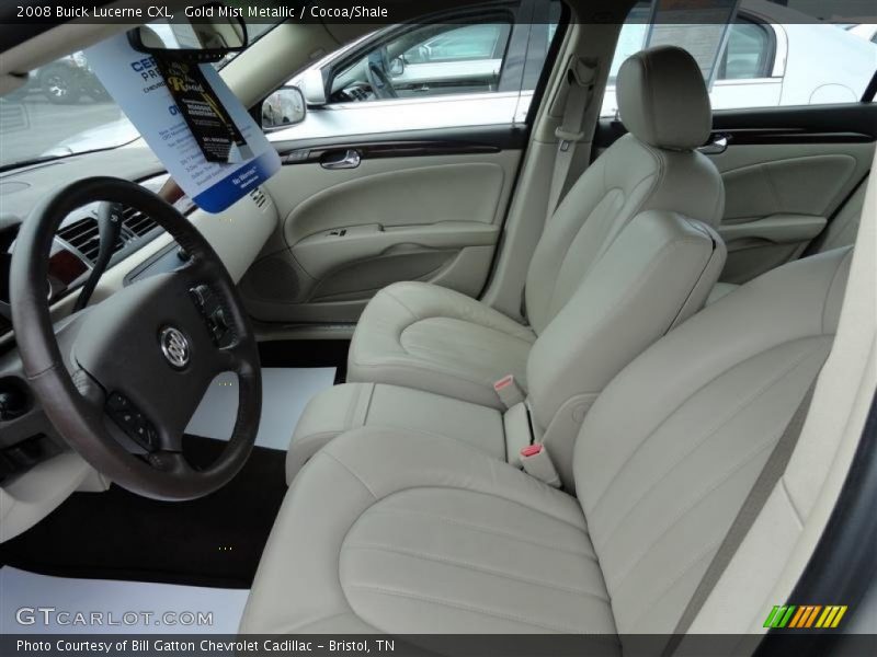 Gold Mist Metallic / Cocoa/Shale 2008 Buick Lucerne CXL