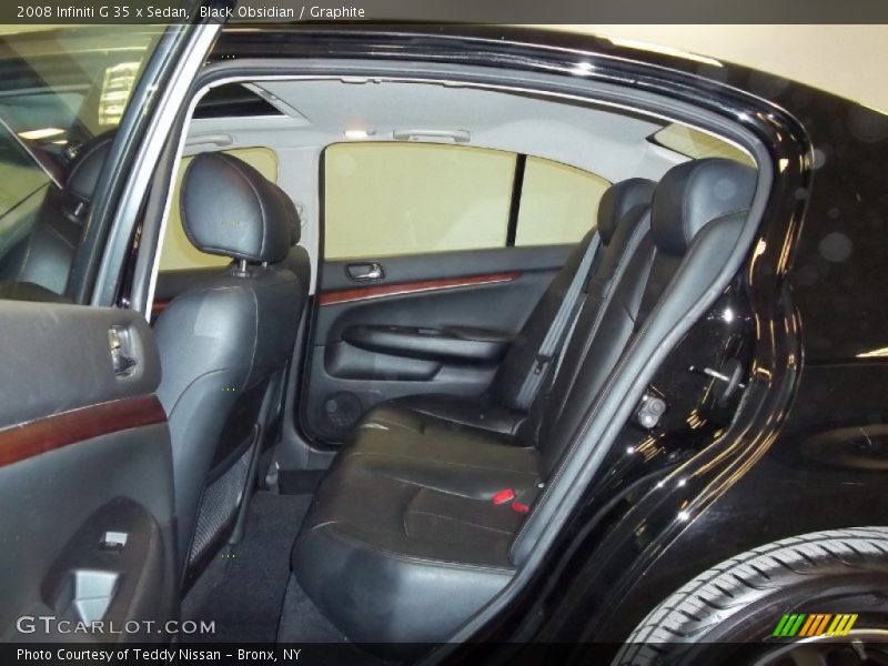 Black Obsidian / Graphite 2008 Infiniti G 35 x Sedan