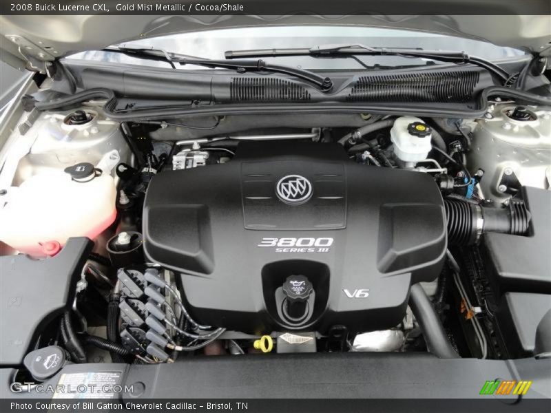 Gold Mist Metallic / Cocoa/Shale 2008 Buick Lucerne CXL