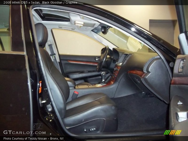 Black Obsidian / Graphite 2008 Infiniti G 35 x Sedan