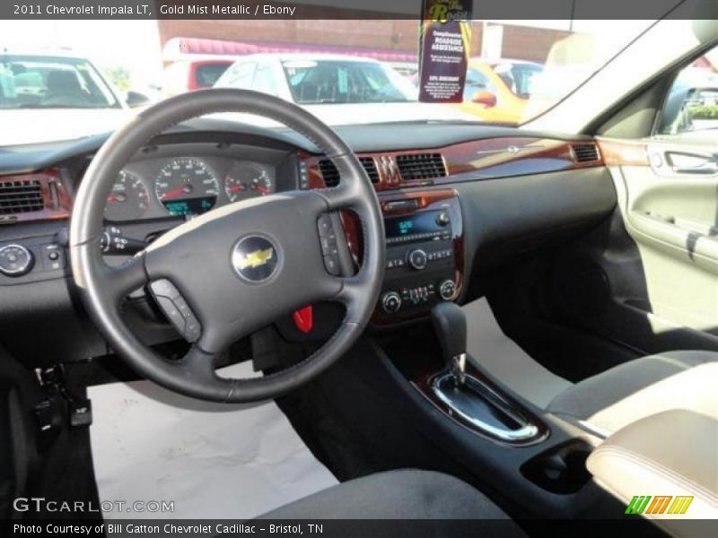 Gold Mist Metallic / Ebony 2011 Chevrolet Impala LT