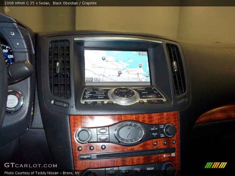Black Obsidian / Graphite 2008 Infiniti G 35 x Sedan