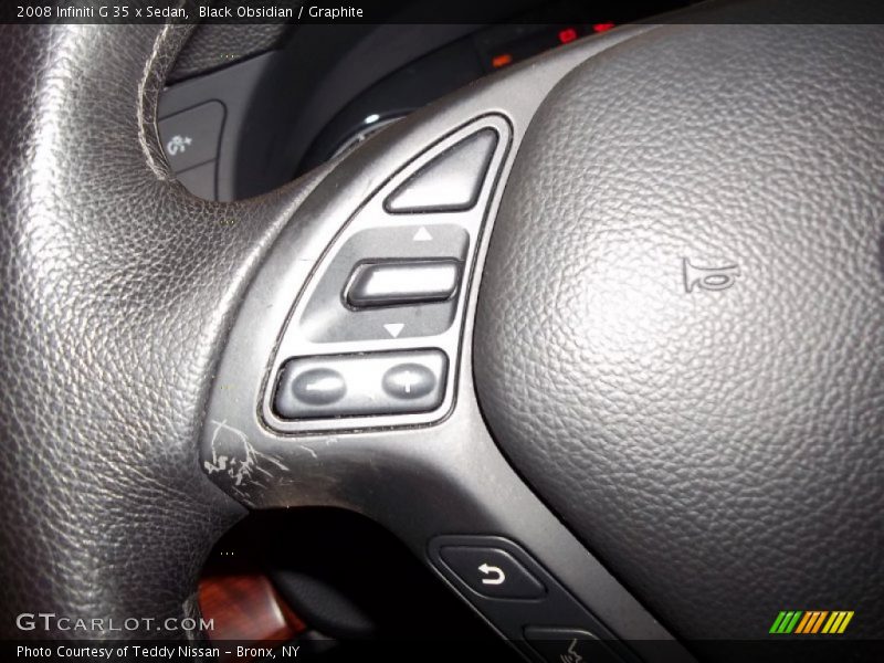 Black Obsidian / Graphite 2008 Infiniti G 35 x Sedan