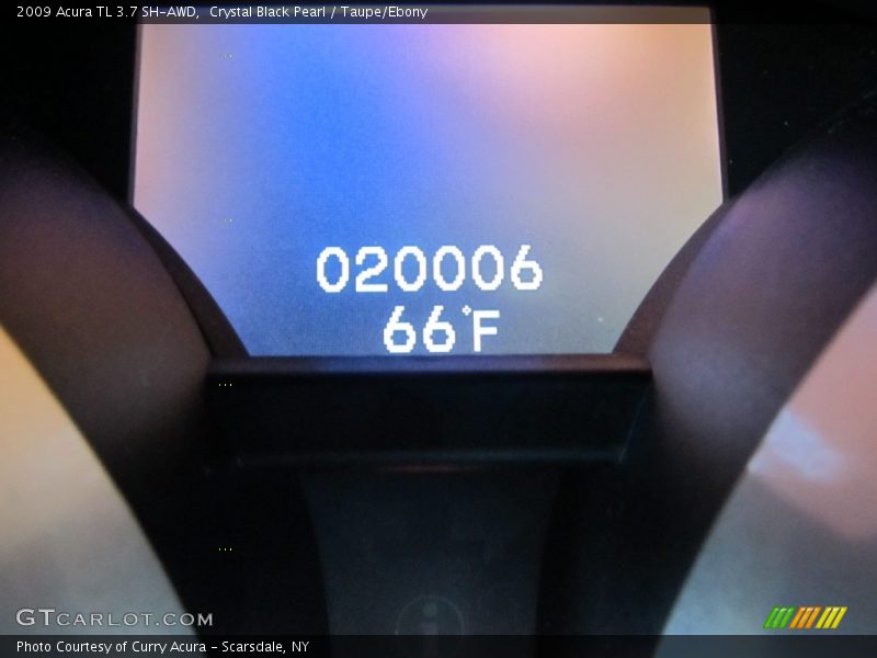 Crystal Black Pearl / Taupe/Ebony 2009 Acura TL 3.7 SH-AWD